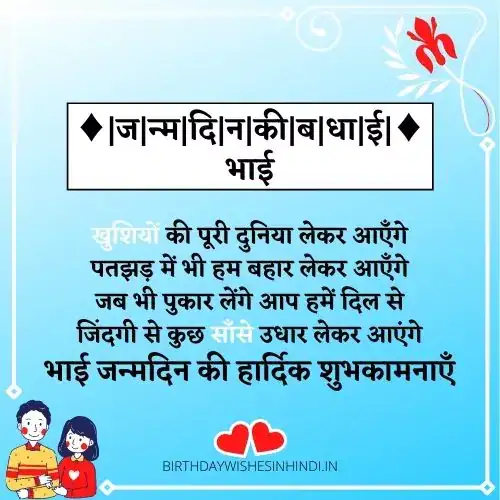 Birthday Poem In Hindi